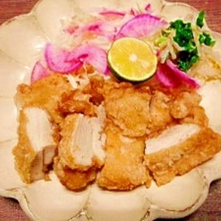 炭酸水で軟らか☆鶏モモ肉から揚げ